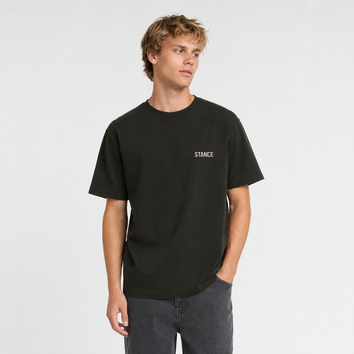 Polera Stance Badge Black