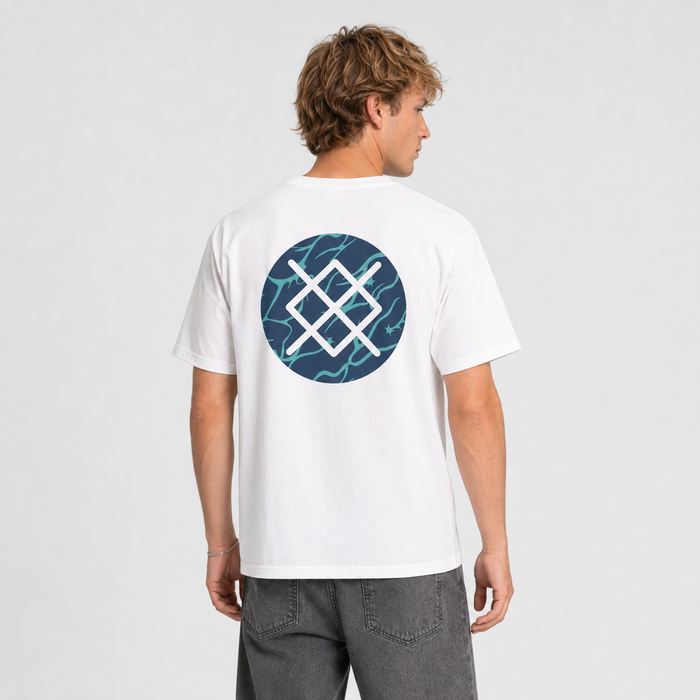 Polera Stance Badge White