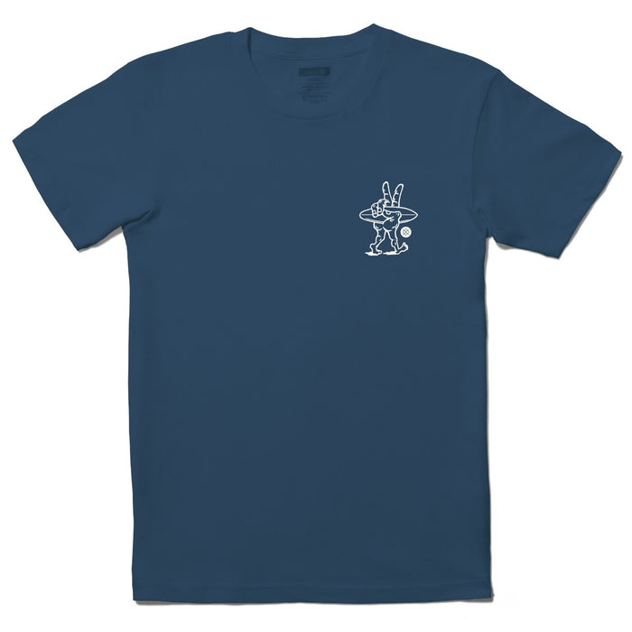 Polera Stance Permanent Vacation Seablue