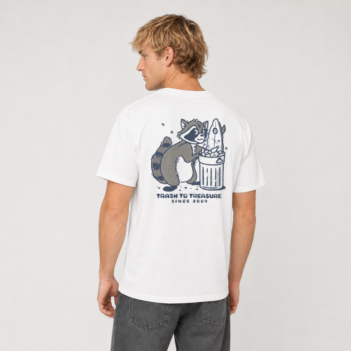 Polera Stance Trash To Treasure White