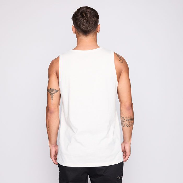 Polera Tank Reef Men Big Reef Beige