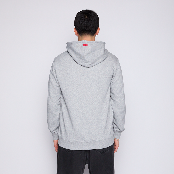 Polerón Colo Colo Urbano Hombre Full Zipper Gris