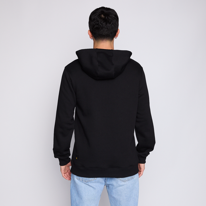 Polerón Colo Colo Urbano Hombre Hoodie Eterno Campeón Negro