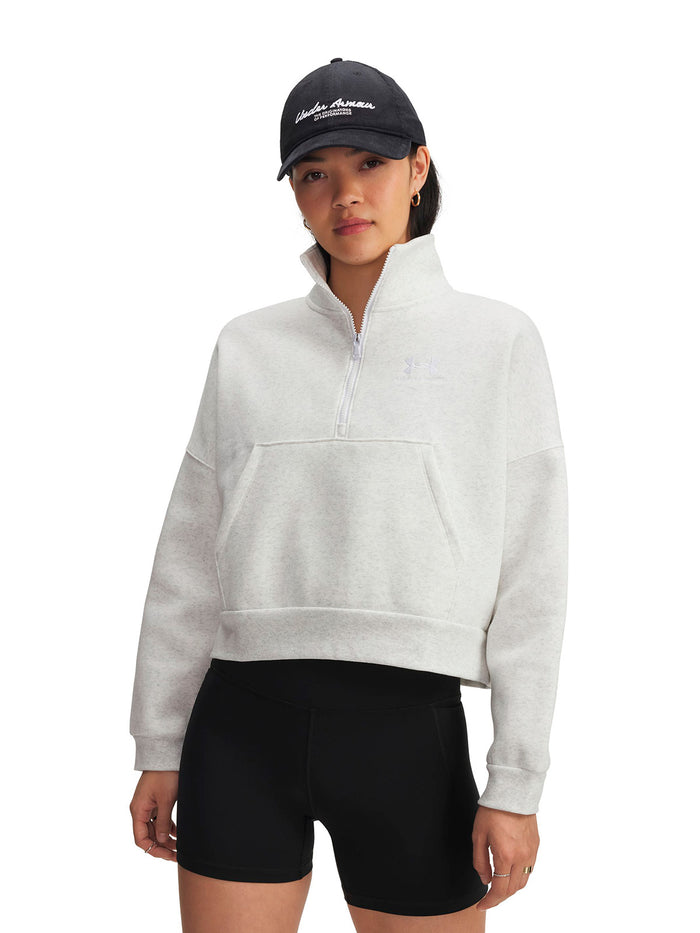 UA Icon Fleece Oversized gris para mujer