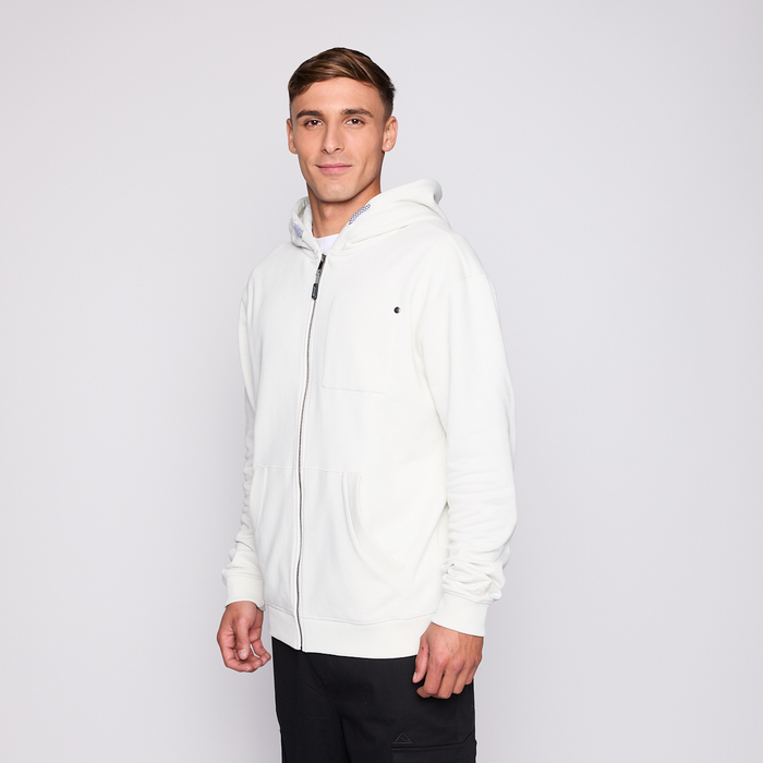 Polerón Reef Men Full Zipper Beige