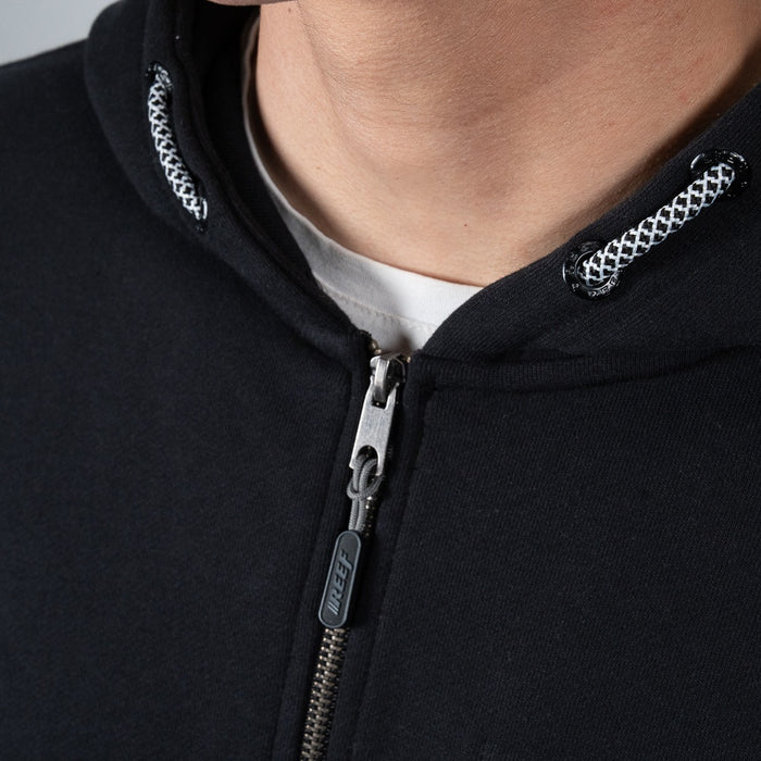 Polerón Reef Men Full Zipper Black