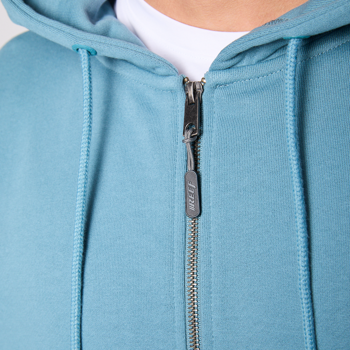 Polerón Reef Men Full Zipper Blue Surf Up