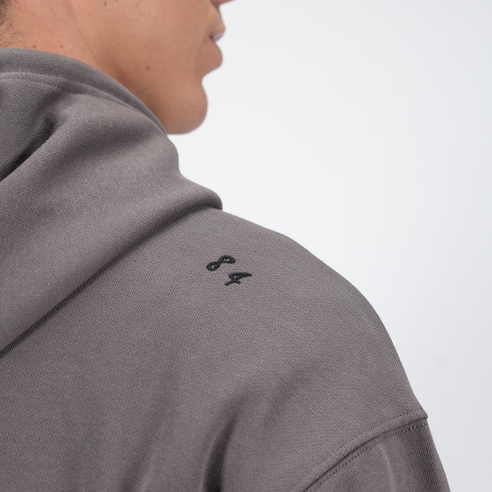Polerón Reef Men Hoodie Since 84 Dark Grey