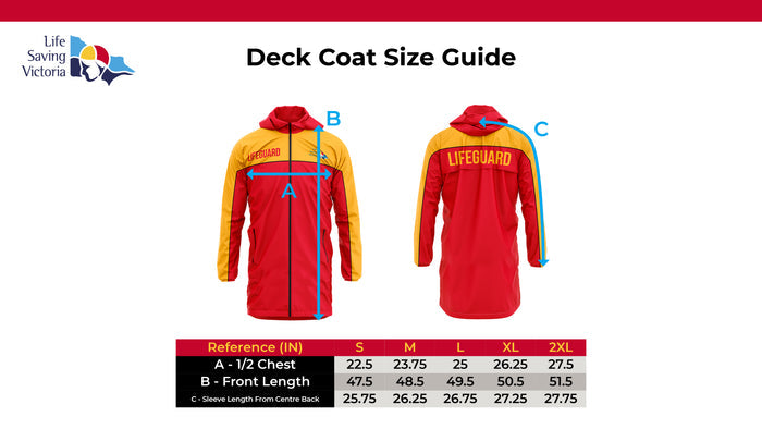 Pool Lifeguard Deck Coat