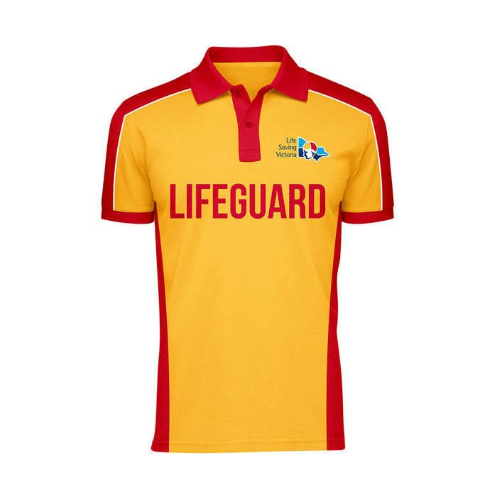 Pool Lifeguard Polo Shirt Men's fit - Long Sleeve & Short Sleeve