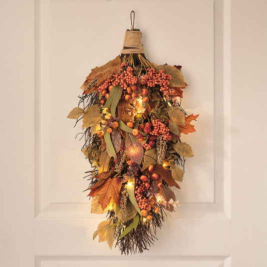 Pre Lit Maple Orchard Autumn Bough