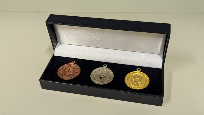 Presentation box for medals