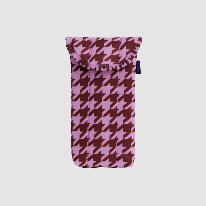 Pink Houndstooth