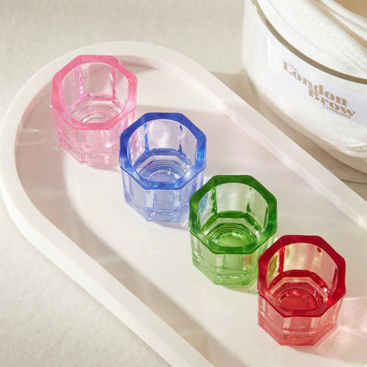 Rainbow Glass Dappen Dish
