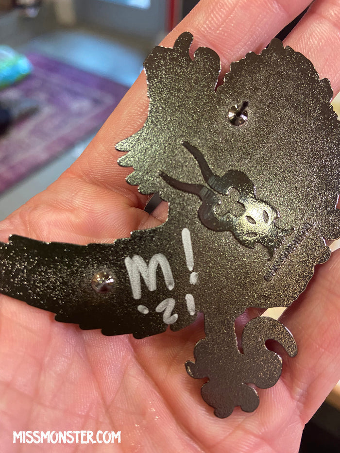 RAPTOR ZOOMIE PIN- PATREON