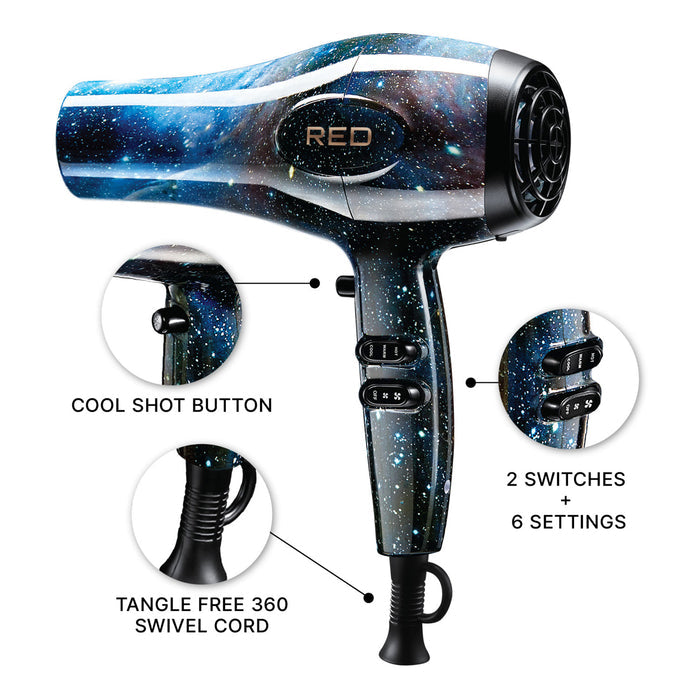 Red By Kiss Designer Series 3200 Detangler Dryer