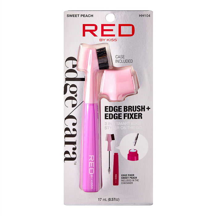 Red by Kiss Edge Cara Edge Brush & Edge Fixer 0.57oz/ 17ml - ikatehouse