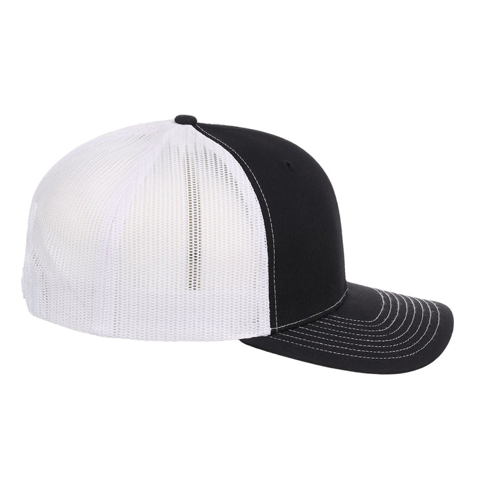 Richardson 112 Trucker - Black/White