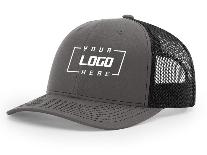 Richardson 112 Trucker - Charcoal/Black