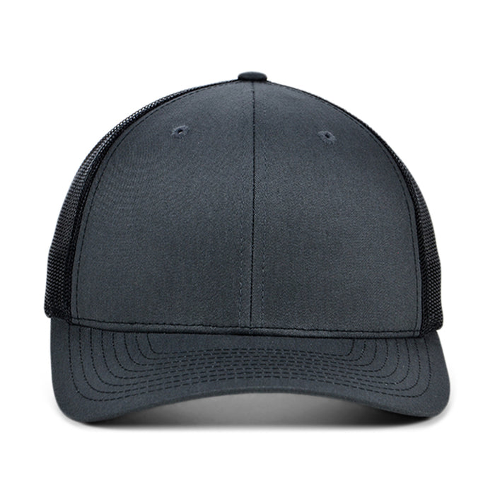 Richardson 112 Trucker - Charcoal/Black