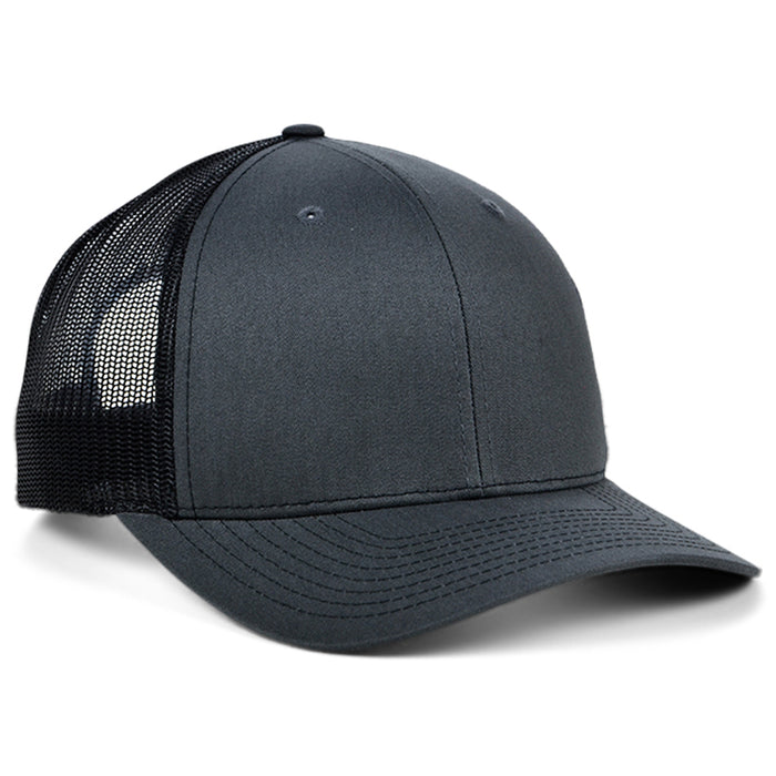 Richardson 112 Trucker - Charcoal/Black