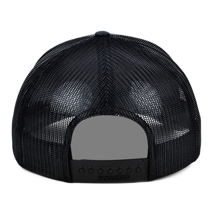 Richardson 112 Trucker - Charcoal/Black