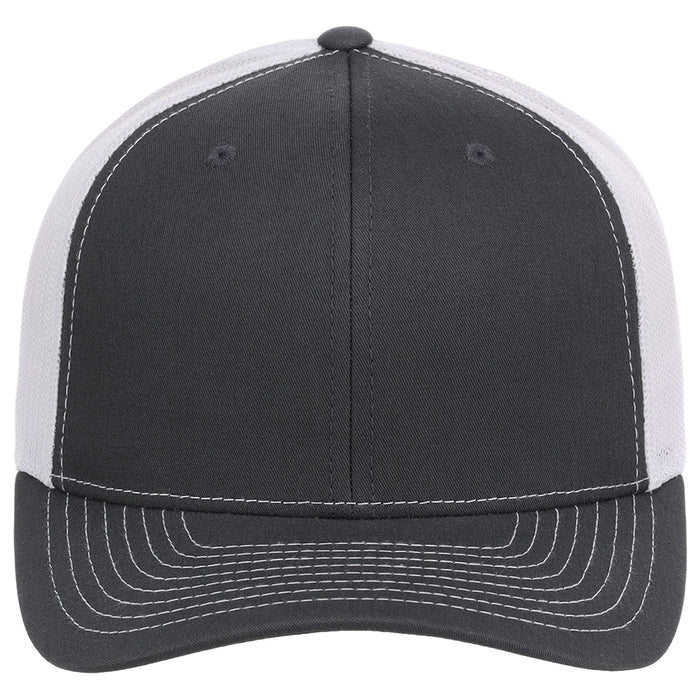 Richardson 112 Trucker - Charcoal/White