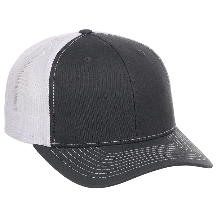 Richardson 112 Trucker - Charcoal/White