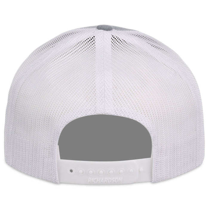 Richardson 112 Trucker - Heather Grey/White