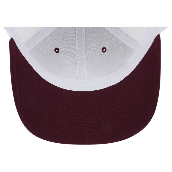 Richardson 112 Trucker - Maroon/White