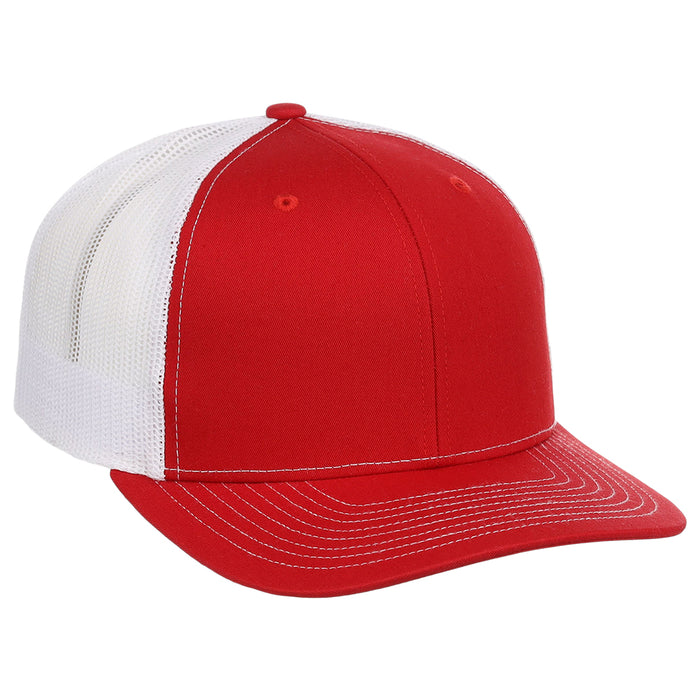 Richardson 112 Trucker - Red/White