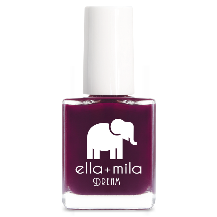 Rising Violet deep violet nail polish bottle – ella+mila Dream