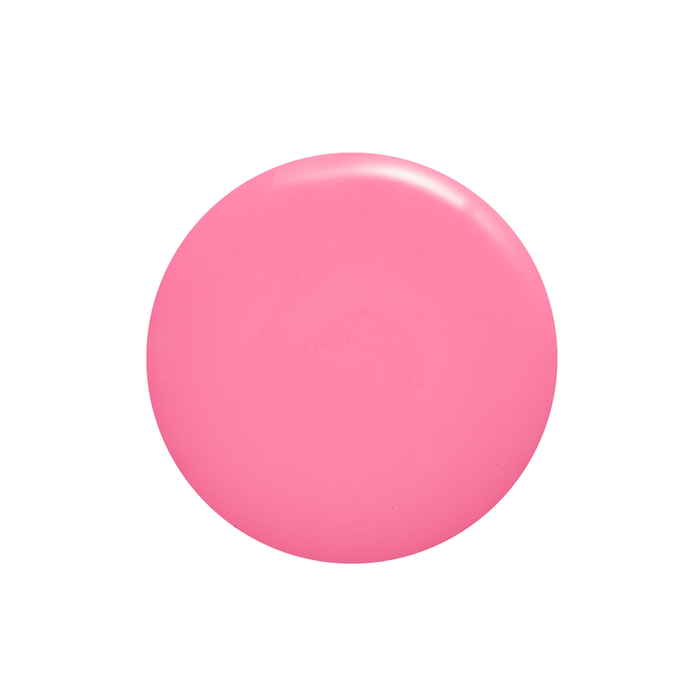 Rosy Cheeks light deep pink nail polish color swatch
