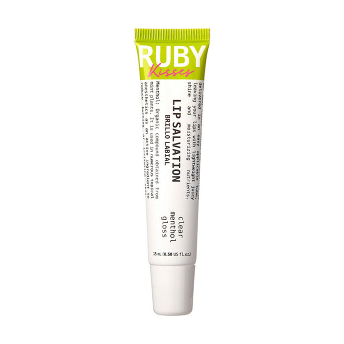 Ruby Kisses Lip Salvation Menthol Gloss 0.5oz/15ml - ikatehouse