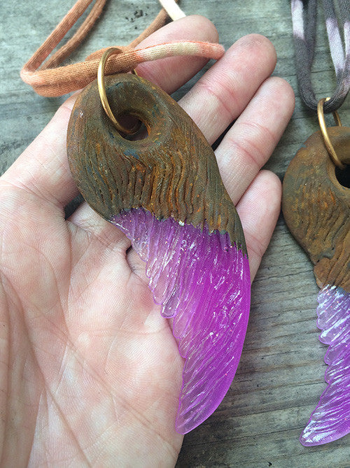RUST RELIC - GLOW IN THE DARK PENDANT