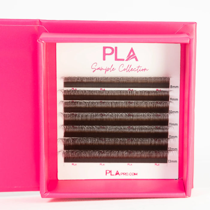 Fairy Brown 0.07 Lash Tray Chocolate / Mix: 8-13mm / CC