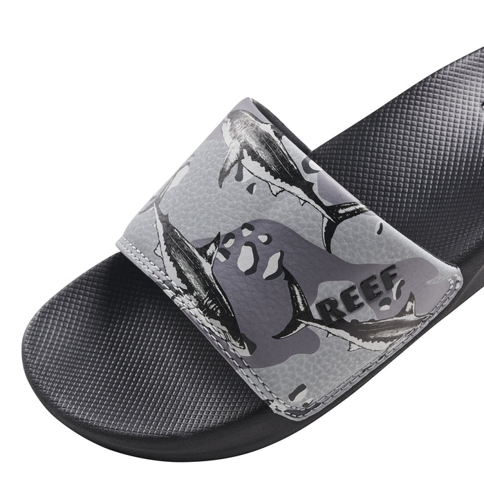 Sandalia Reef Kids One Slide Grey Camo