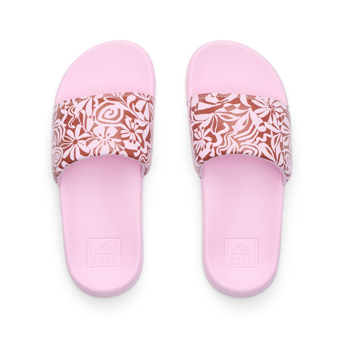 Sandalia Reef Kids One Slide Pink Mode Floral