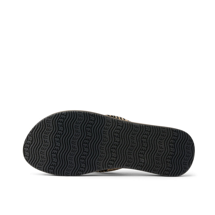 Sandalia Reef Women Baja Ashley Black Textile