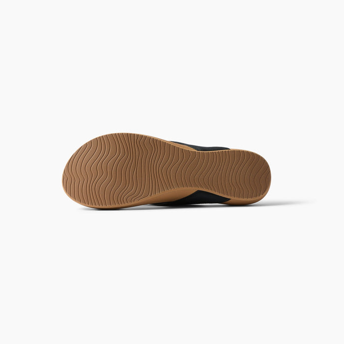 Sandalia Reef Women Cushion Melody Black Tan