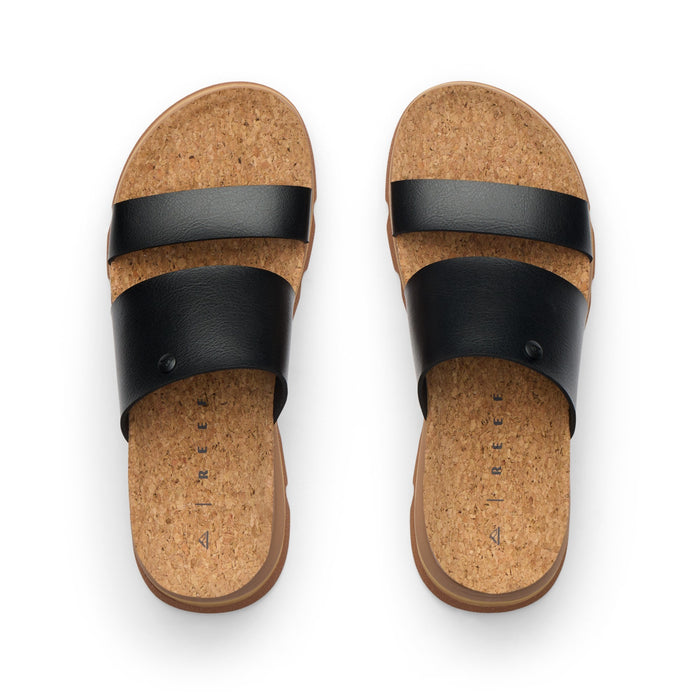 Sandalia Reef Women Vista Luxe Siaa Black Tan