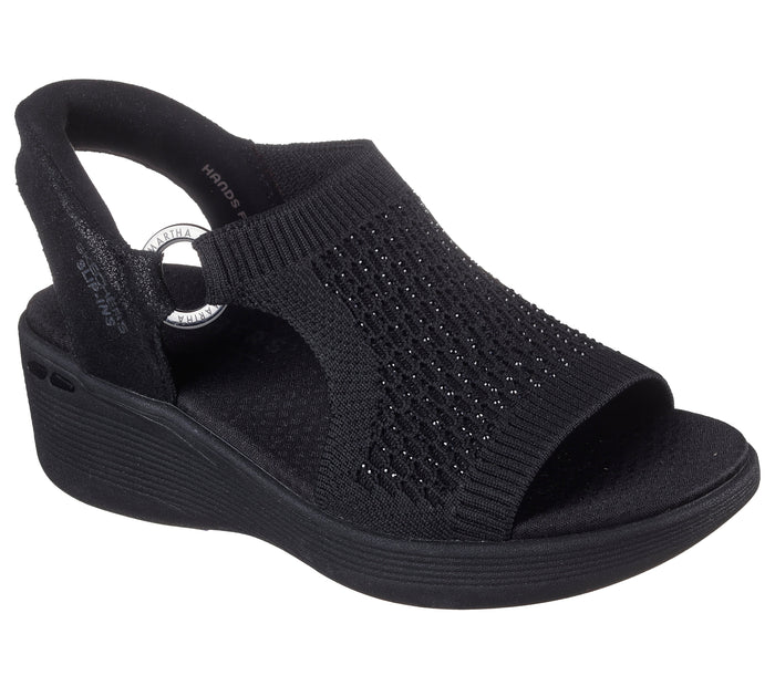 SKECHERS Sandalo pier lite slip ins nero 188001 PIER LITE-BBK