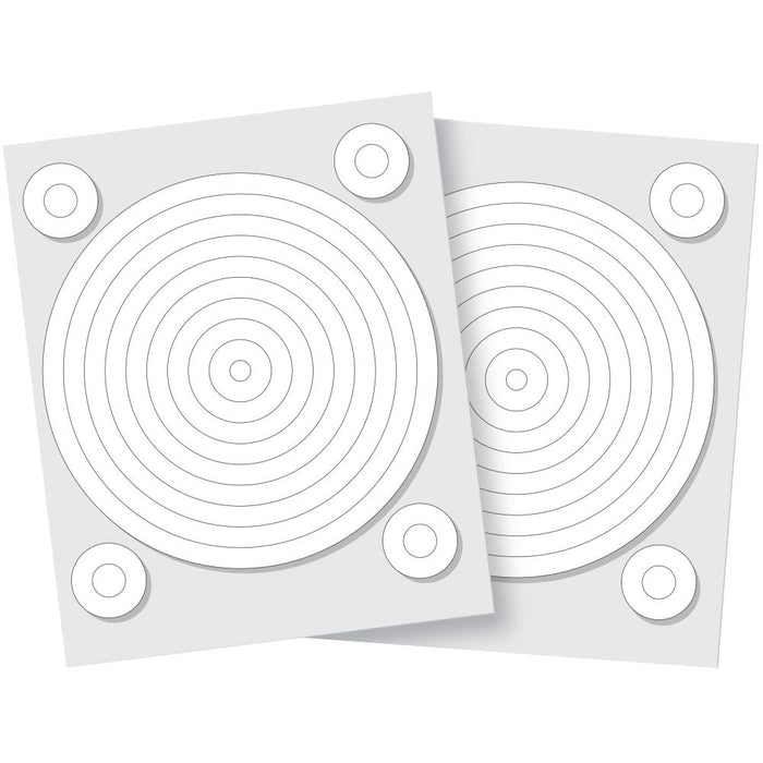 Scrapbook Adhesives - 3D Foam Circle Frames - Permanent - White