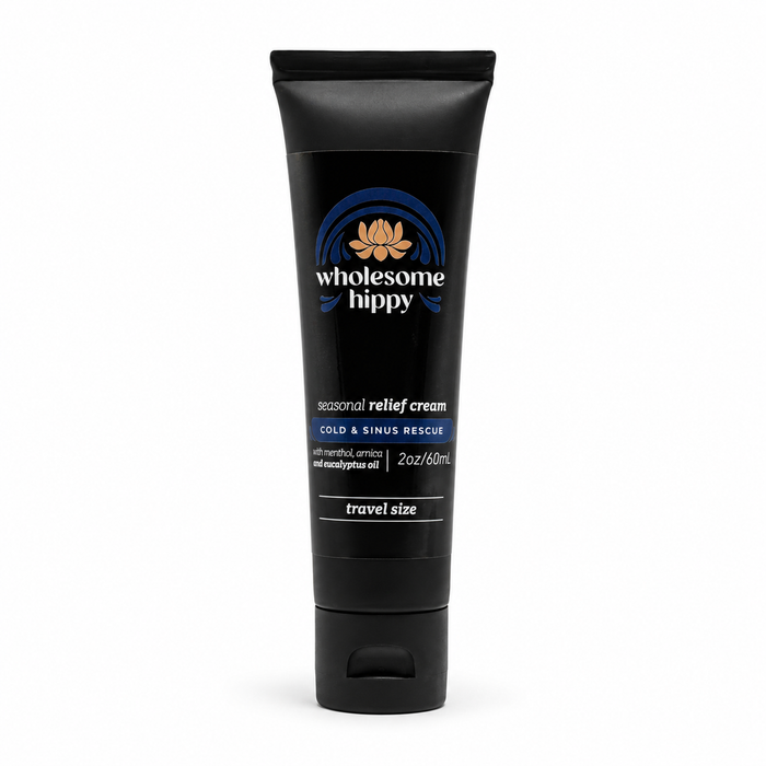 Seasonal Relief Cream | Menthol + Eucalyptus Cooling Cream | 2oz