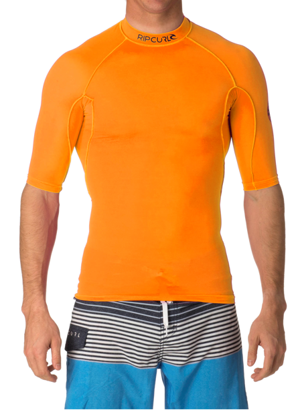 Seasonal Stock - Rip Curl Short Sleeve Rash Vests Adults - multiple colours