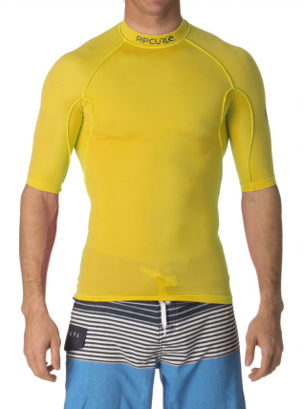 Seasonal Stock - Rip Curl Short Sleeve Rash Vests Adults - multiple colours