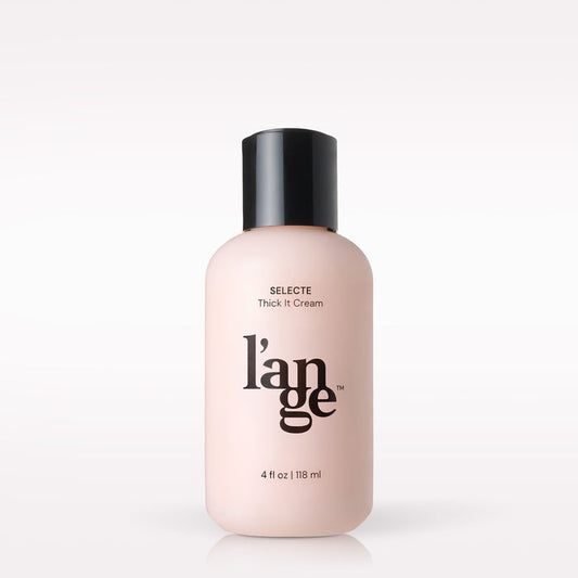 L’ange Selecte Thick It Cream on a blank background