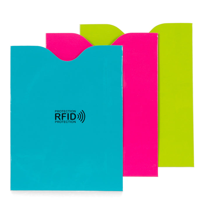 Set of 3 RFID Passport Sleeves - Bentley