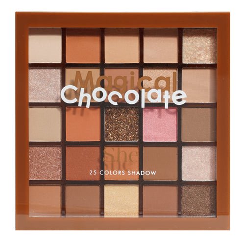 S.he Makeup Magical Chocolate Palette 1.12oz/ 32g - ikatehouse