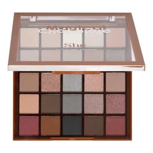 S.he Makeup Magical Chocolate Palette 1.12oz/ 32g - ikatehouse